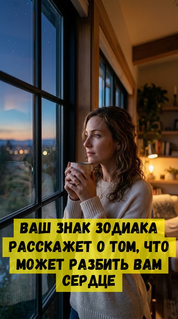 Ваш знак зодиака расскажет о том, что может разбить вам сердце