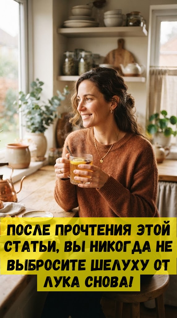 После прочтения этой статьи, Вы никогда не выбросите шелуху от лука снова!