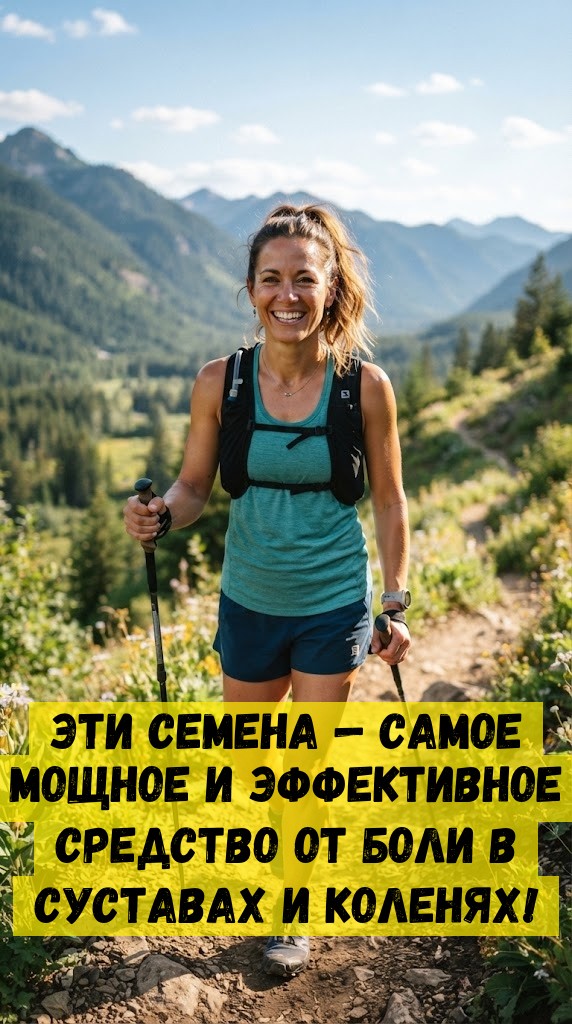 Эти семена &mdash; самое мощное и эффективное средство от боли в суставах и коленях!