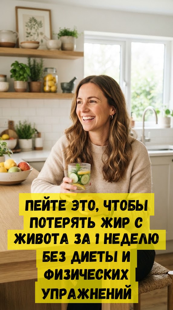 Пейте это, чтобы потерять жир с живота за 1 неделю без диеты и физических упражнений Пейте это, чтобы потерять жир с живота за 1 неделю без диеты и физических упражнений