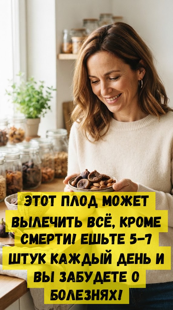 Этот плод может вылечить всё, кроме смерти! Ешьте 5-7 штук каждый день и вы забудете о болезнях!