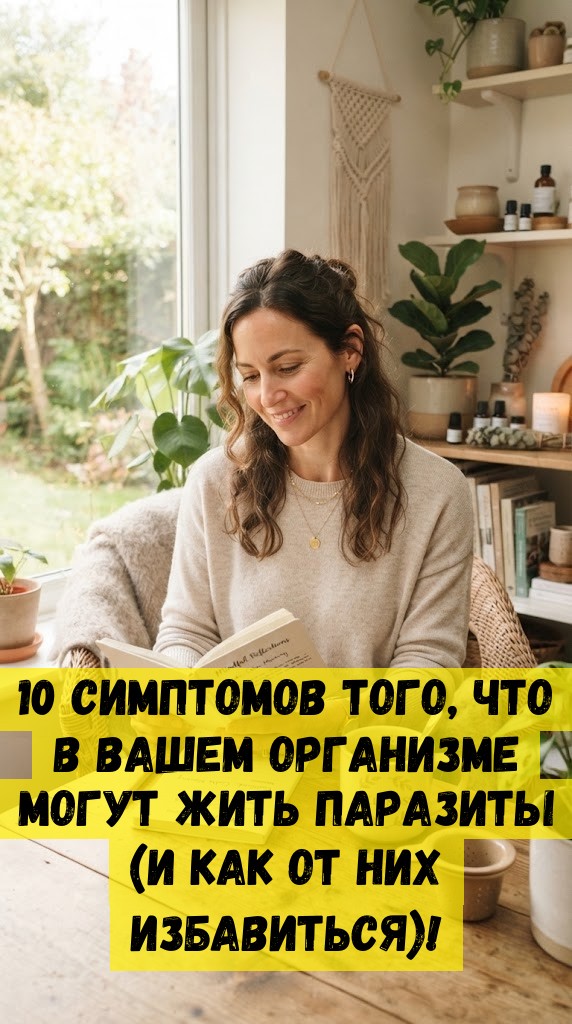 10 симптомов того, что в вашем организме могут жить паразиты (и как от них избавиться)!