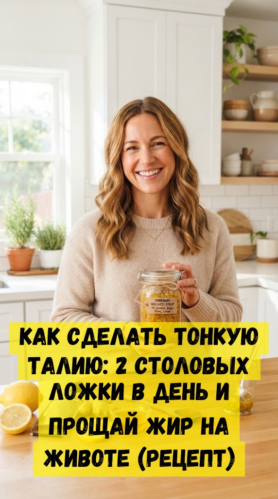 Как сделать тонкую талию: 2 столовых ложки в день и прощай жир на животе (рецепт)