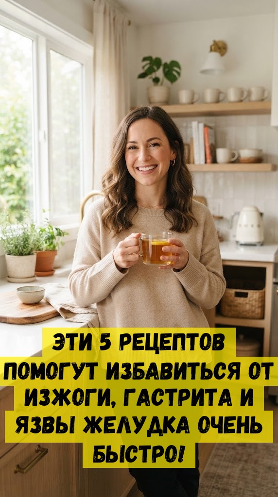 Эти 5 рецептов помогут избавиться от изжоги, гастрита и язвы желудка очень быстро! Эти 5 рецептов помогут избавиться от изжоги, гастрита и язвы желудка очень быстро!