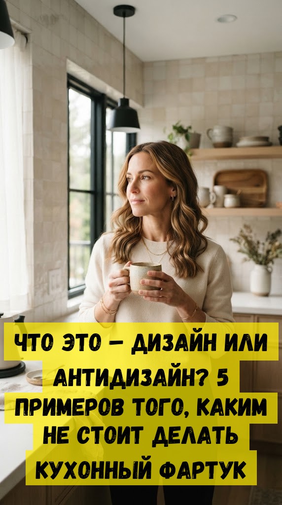 Что это &ndash; дизайн или антидизайн? 5 примеров того, каким не стоит делать кухонный фартук