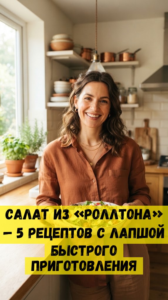 Салат из &laquo;Роллтона&raquo; &mdash; 5 рецептов с лапшой быстрого приготовления