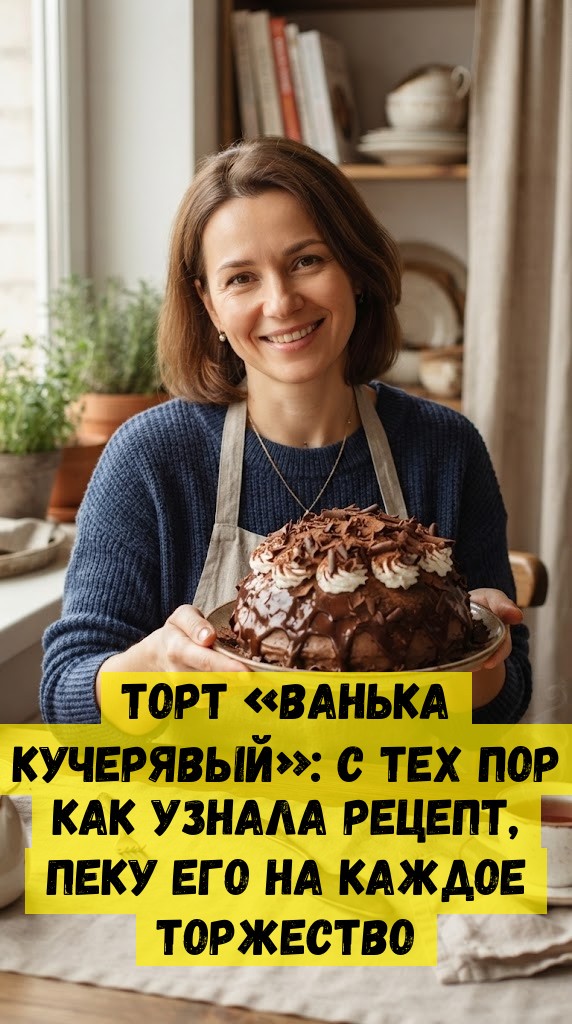 Торт &laquo;Ванька кучерявый&raquo;: с тех пор как узнала рецепт, пеку его на каждое торжество