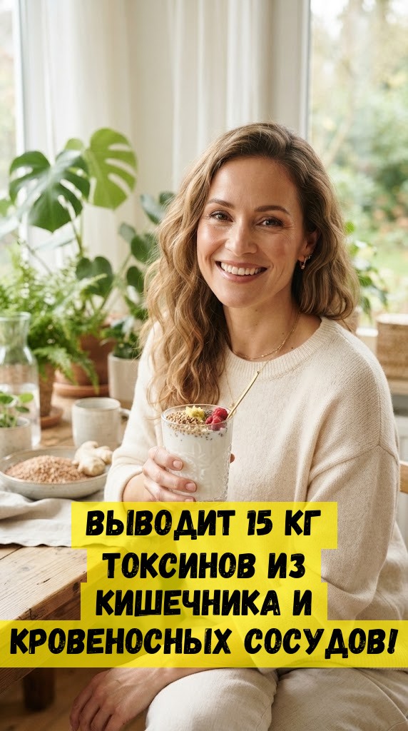 Выводит 15 кг токсинов из кишечника и кровеносных сосудов! Выводит 15 кг токсинов из кишечника и кровеносных сосудов!