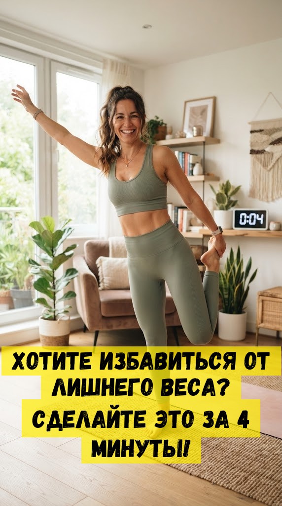 Хотите избавиться от лишнего веса? Сделайте это за 4 минуты!