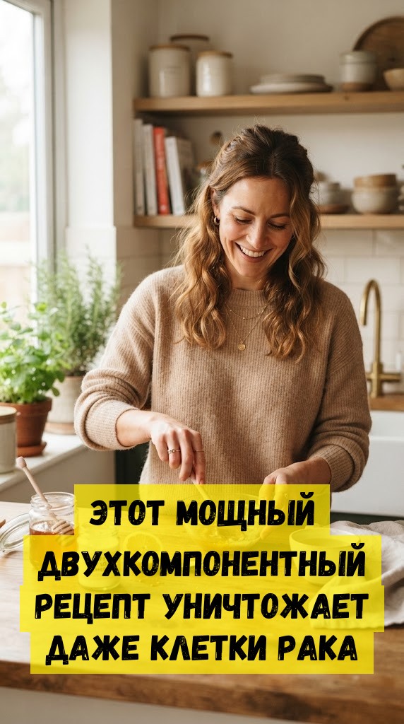 Этот мощный двухкомпонентный рецепт уничтожает даже клетки рака