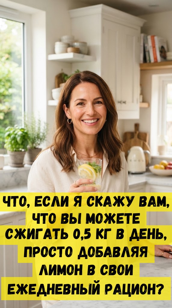 Что, если я скажу вам, что вы можете сжигать 0,5 кг в день, просто добавляя лимон в свои ежедневный рацион? Что, если я скажу вам, что вы можете сжигать 0,5 кг в день, просто добавляя лимон в свои ежедневный рацион?
