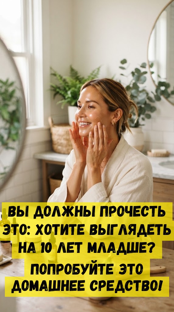Вы должны прочесть это: хотите выглядеть на 10 лет младше? Попробуйте это домашнее средство! Вы должны прочесть это: хотите выглядеть на 10 лет младше? Попробуйте это домашнее средство!