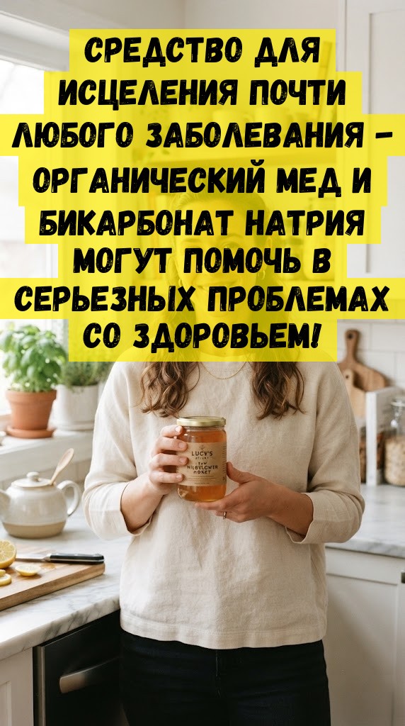 Средство для исцеления почти любого заболевания - органический мед и бикарбонат натрия могут помочь в серьезных проблемах со здоровьем! Средство для исцеления почти любого заболевания - органический мед и бикарбонат натрия могут помочь в серьезных проблемах со здоровьем!